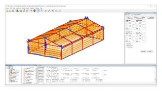 Precise 3d models for membrane and steel structure: here festival tents or industrial tents