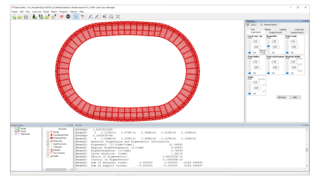 Holistic calculation of very large structures in one cast