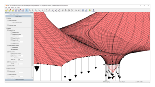 Drainage analysis also across individual areas